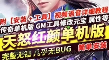 网游传奇单职业1.76服务端 天怒红颜大极品元素 传奇单机版