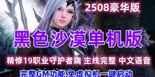 黑色沙漠2508一键端 19职业守护者单机版网游端 黑色沙漠单机 GM工具+教程