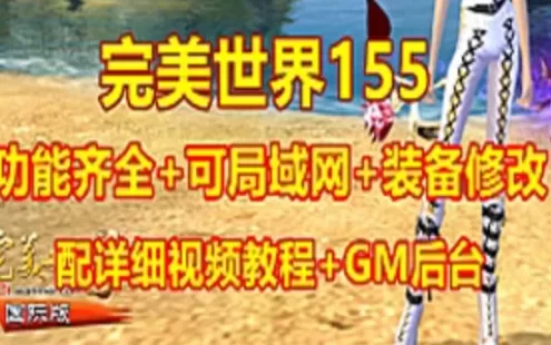 网游单机 完美国际155单机一键端完善版 可修改装 可局域网 带GM工具