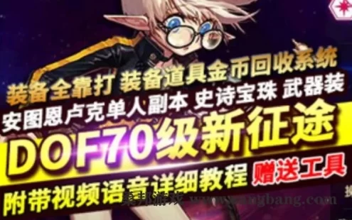 网游DNF单机版 70级 镜像一键端 新征途11职业 网单稀有完整端