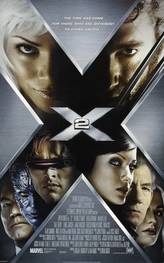 X战警2 4K蓝光原盘下载/变种特攻2(港) / X-Men 2 / X-Men United 2003 X2 59.91G