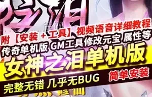 网单传奇单机版 三职业女神之泪 传奇服务端 免虚拟机一键启动 网游单机