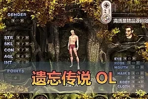 【遗忘传说OL】稀有韩国网游单机虚拟机一键单机端 汉化80%+ 亲测视频安装教学