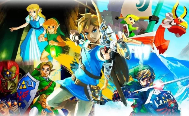 Switch游戏-塞尔达合集、8部作品下载【含最新补丁+DLC】下载