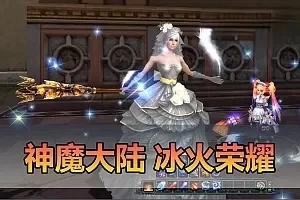 【神魔大陆】冰火荣耀6族15职业带DUBUG命令可发物品装备叶子虚拟机一键端视频安装教学