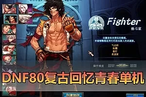 【DNF80单机版】最新整理复古青春回忆 全职业二觉 带主线任务完整券 内辅 镶嵌 虚拟机一键端 视频安装教学
